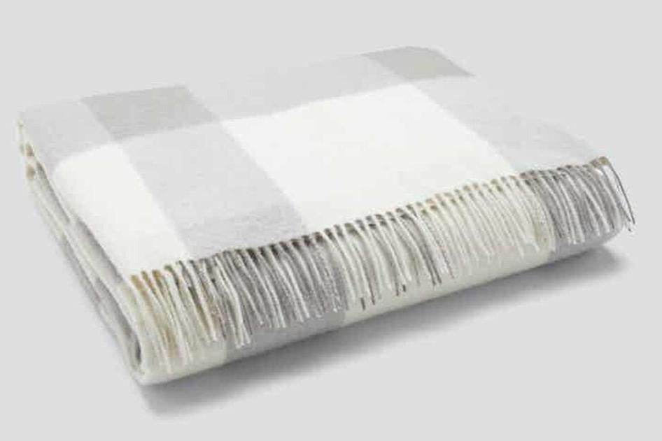 Bold Plaid Throw