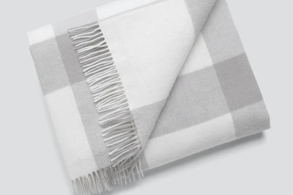 Bold Plaid Throw
